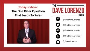 One Killer Question to Help with Sales
